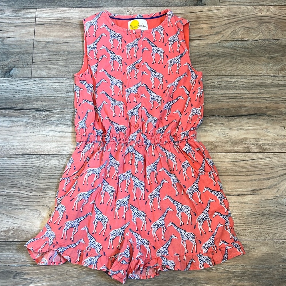 Mini Boden Giraffe Romper